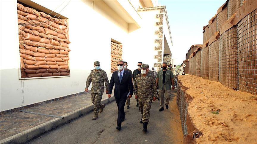Milli Savunma Bakanı Akar Libya'da: Sonuna kadar buradayız