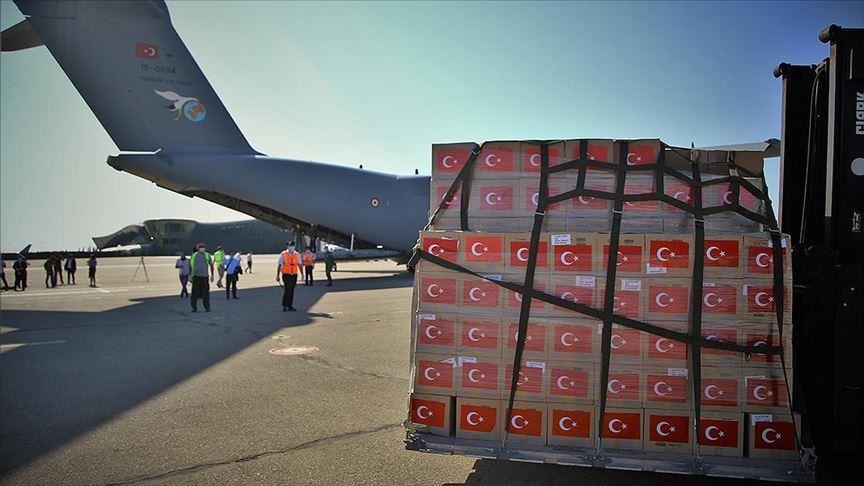 Turkey sends Azerbaijan medical aid to fight COVID-19