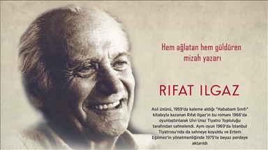 'Hem ağlatan hem güldüren mizah yazarı: Rıfat Ilgaz'