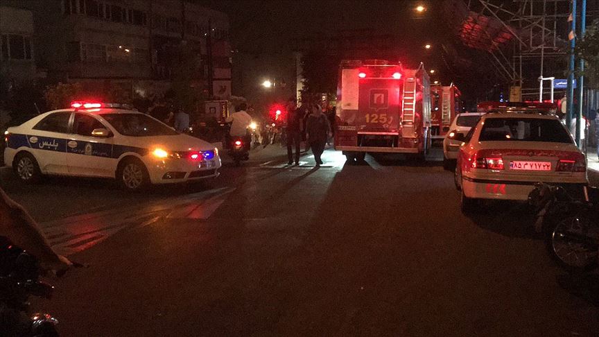 Tahran'da oksijen tankı patlaması: 2 ölü