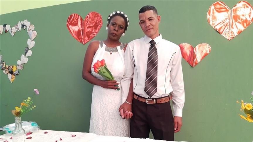 En Brasil dos habitantes de calle terminaron casados y con techo gracias a la pandemia