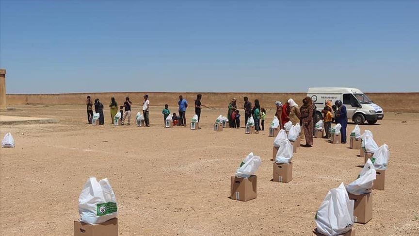Turkish group send humanitarian aid to northern Syria