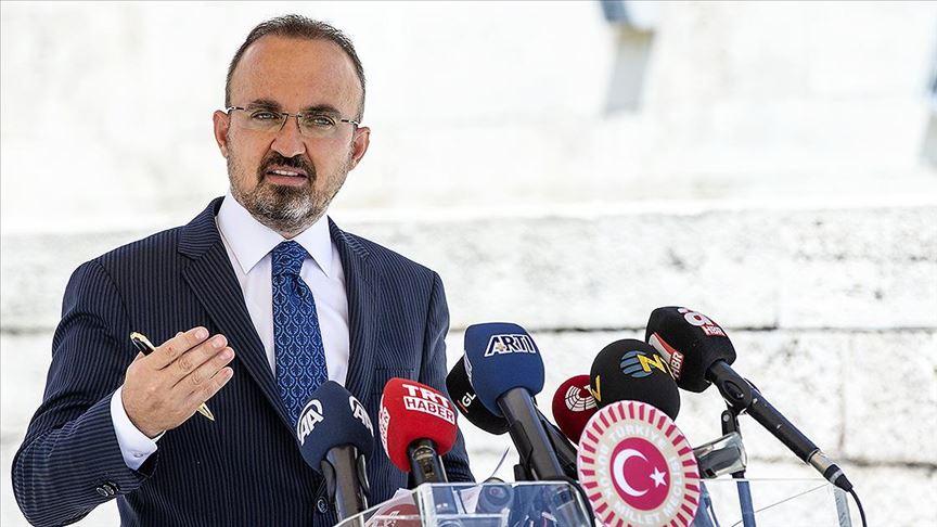 Ak Parti Grup Baskanvekili Turan Baro Baskanlari Kimliklerini Ibraz Ederek Meclise Girecek