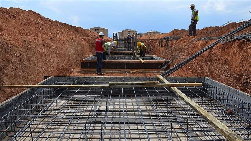 Türk Kızılayın Barınma Sistemleri Fabrikası'nda sona yaklaşılıyor