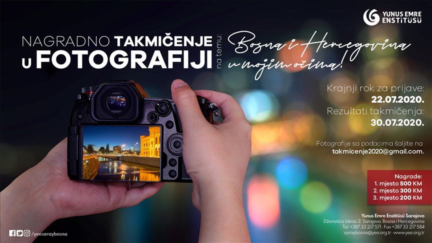 BiH: Institut "Yunus Emre" organizuje takmičenje u fotografiji