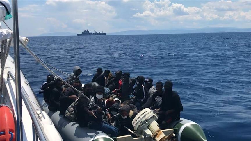 Turkey rescues 57 asylum seekers in Aegean