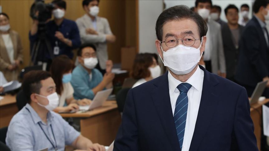 South Korea: Missing Seoul mayor found dead