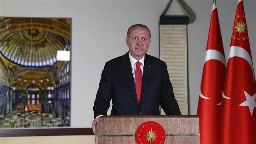 Erdogan : "L'usage de la mosquée Ayasofya relève des droits souverains de la Turquie" 