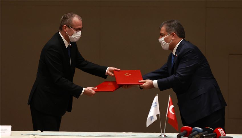 La OMS y Turquía firman acuerdo para abrir una oficina de la organización en Estambul