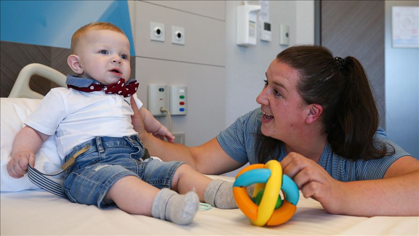 Bosnia baby has bright future after treatment in Turkey