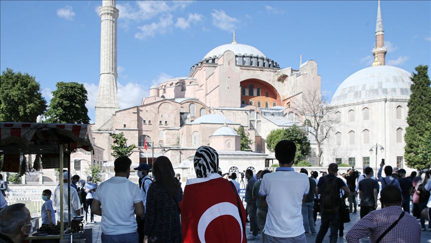Turkey confirms Hagia Sophia to open for worship
