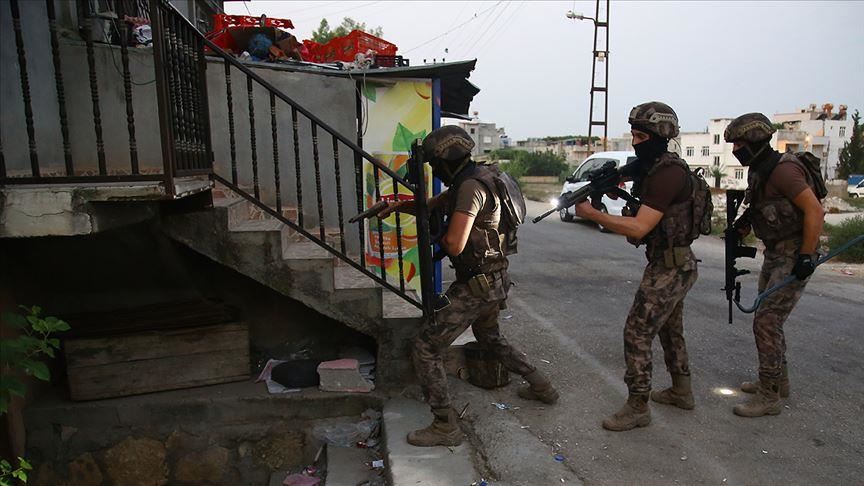 Turkish police arrest 14 terrorist PKK suspects