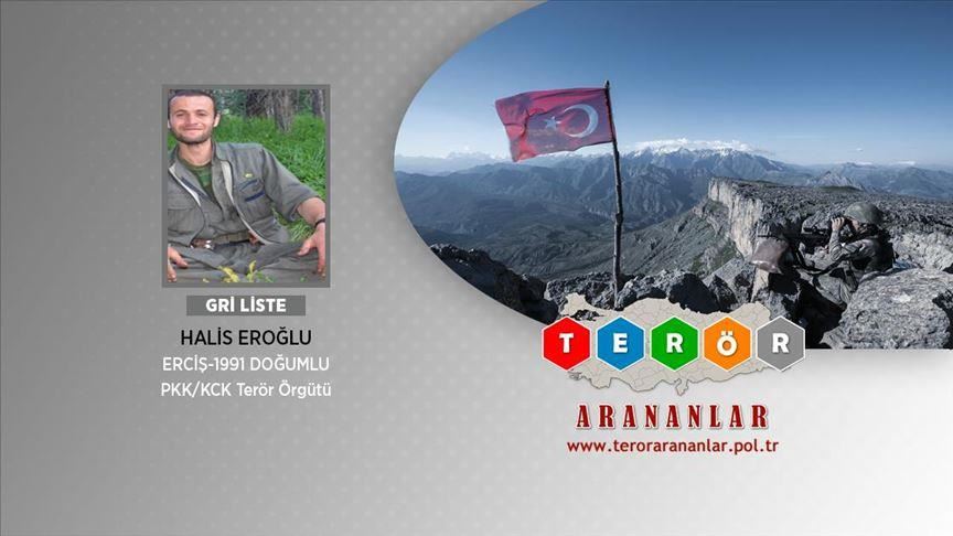الداخلية التركية: تحييد إرهابي على اللائحة الرمادية للمطلوبين
