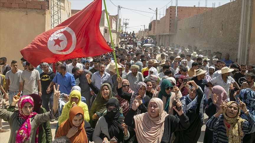 تونس.. استمرار احتجاجات تطاوين على مقتل شاب على حدود ليبيا