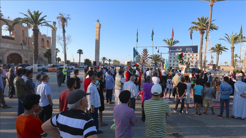 إدانة حقوقية واحتجاجات بعد قتل مليشيا حفتر 3 شبان وسط ليبيا