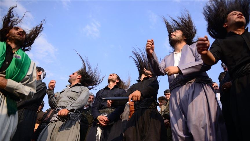 دەروێشەکانی تەریقەتی قادری کەسنەزانیی گەڕانەوە ئێران 