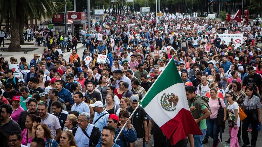 Nueva jornada de protesta en México contra el presidente Andrés Manuel López Obrador