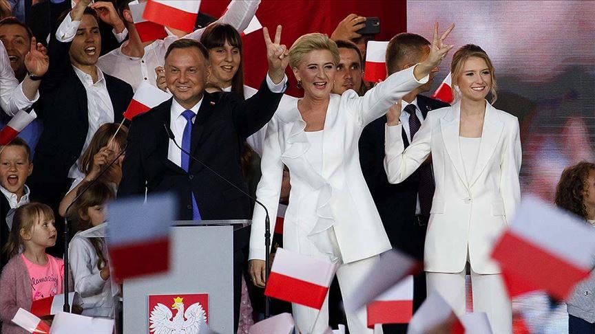 Анджей Дуда переизбран президентом Польши 