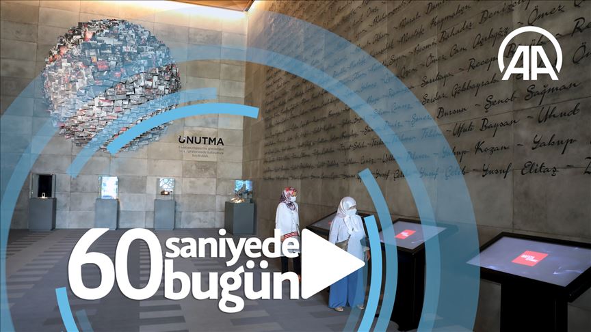 60 saniyede bugün (13 Temmuz 2020)