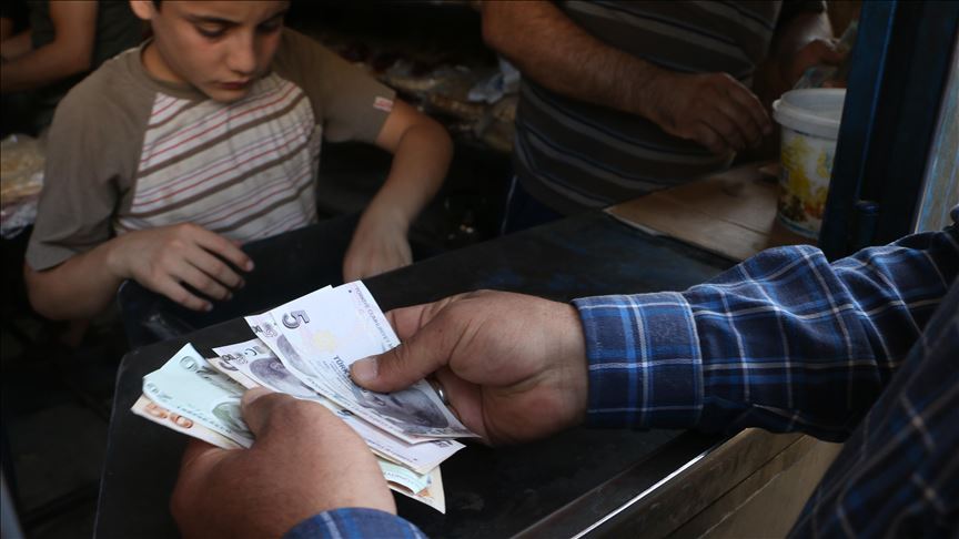 La lira turca se convierte en la moneda más segura en el norte de Siria