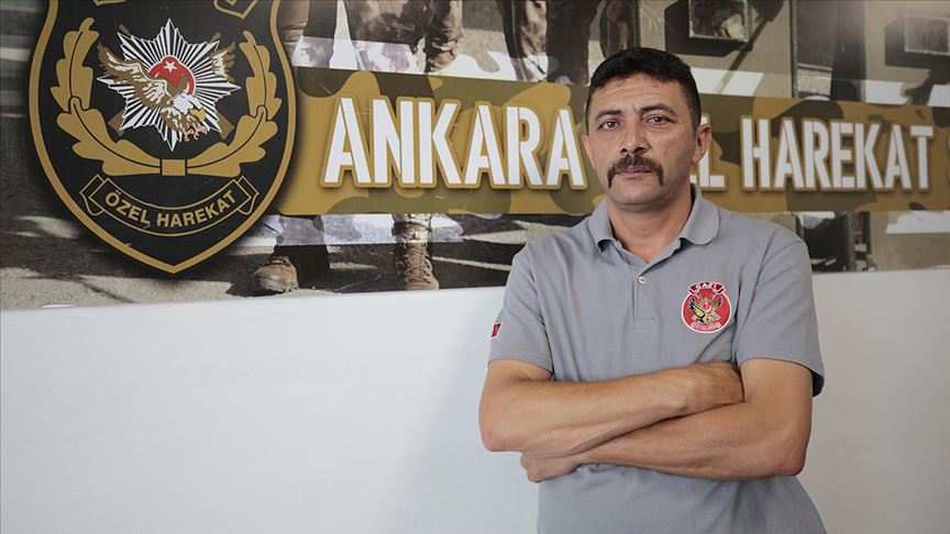 15 Temmuz'da yaralanan polis Tuna: Aynı böyle bir durum olsa yine vatan için gereken neyse onu yaparız