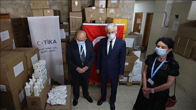 TİKA’dan Kudüs’te Kovid-19’la mücadeleye tıbbi ekipman desteği