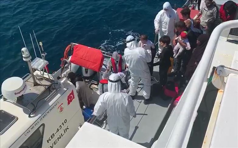 Turkey rescues 40 asylum seekers in Aegean