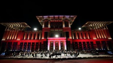 Povodom obilježavanja godišnjice 15. jula specijalni koncert u Predsjedničkoj palati Turske