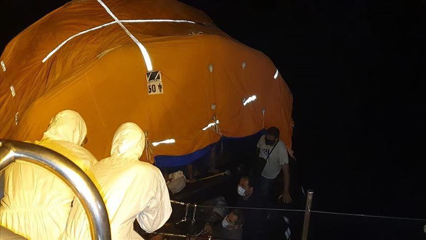 Turkish coast guard rescues 45 asylum seekers