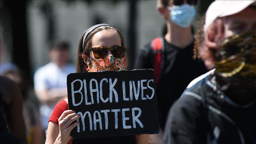 Statue of Black Lives Matter protester removed in UK