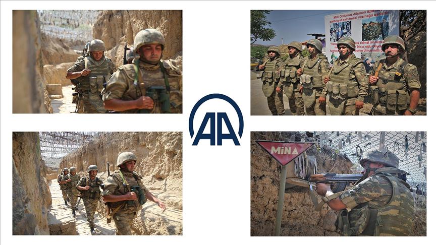 Anadolu Agency on Azerbaijani border amid tensions