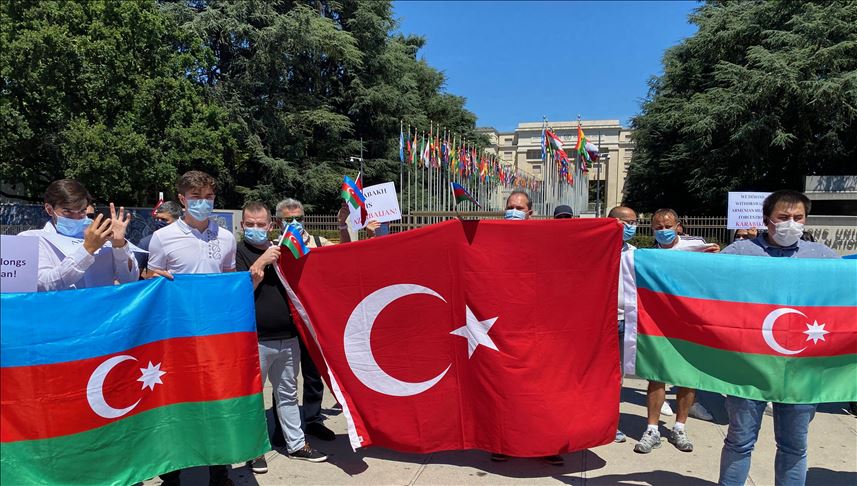 Switzerland: Protest held against Armenian attacks