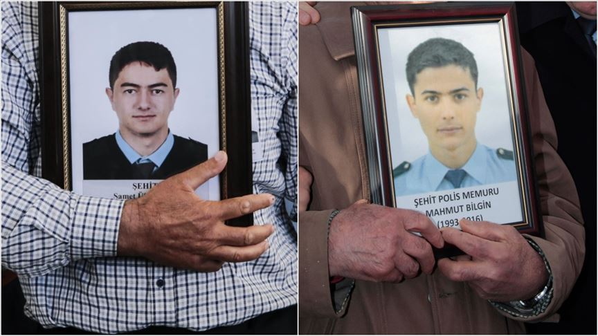 Beypazarı şehitleri sonsuza dek yan yana