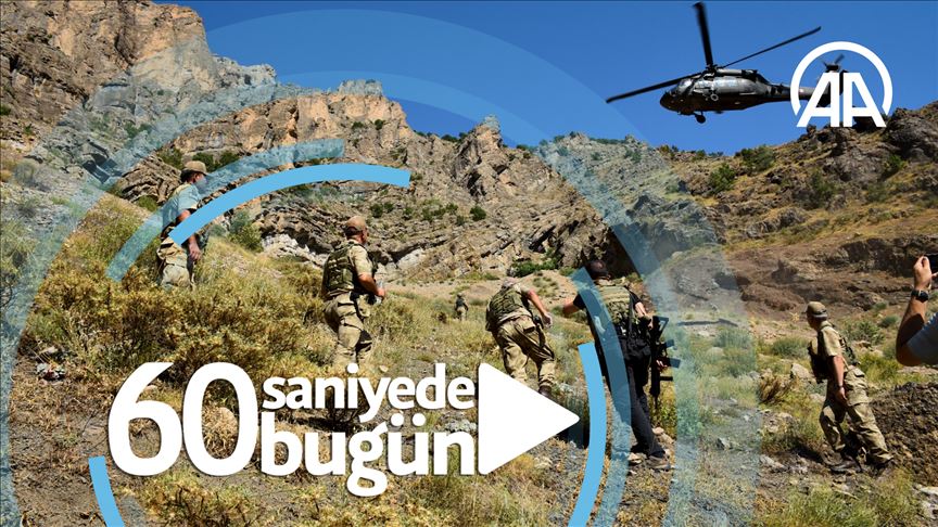 60 saniyede bugün (20 Temmuz 2020)