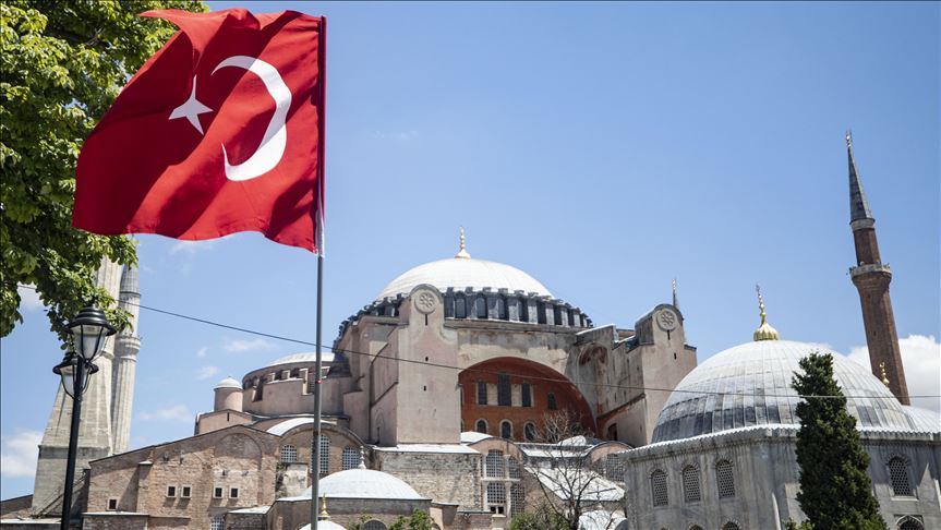 Turki: Mozaik Hagia Sophia akan dilestarikan