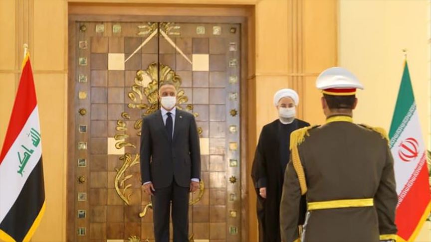 Iraq's al-Kadhimi meets Rouhani on Iran visit