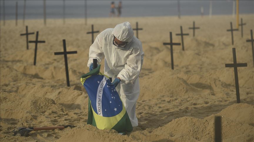 Brasil supera las 80 mil muertes por COVID-19 con 632 decesos registrados en las últimas horas