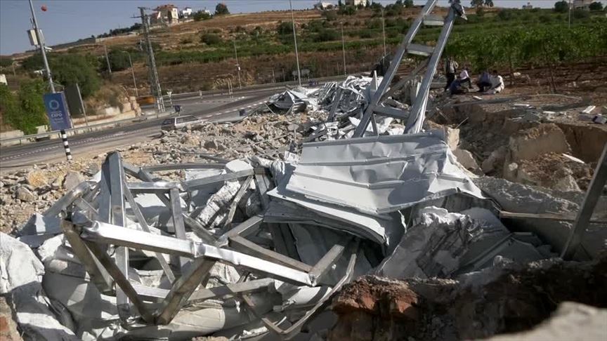 Palestine/ Covid-19 : Israël démolit un centre de quarantaine à Hébron (Al-Khalil)