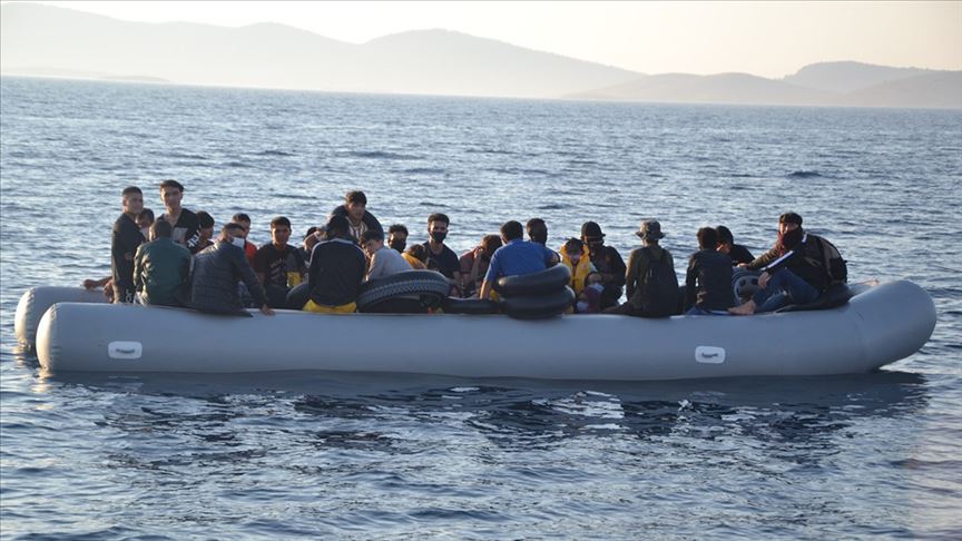 إنقاذ 74 طالب لجوء غربي تركيا