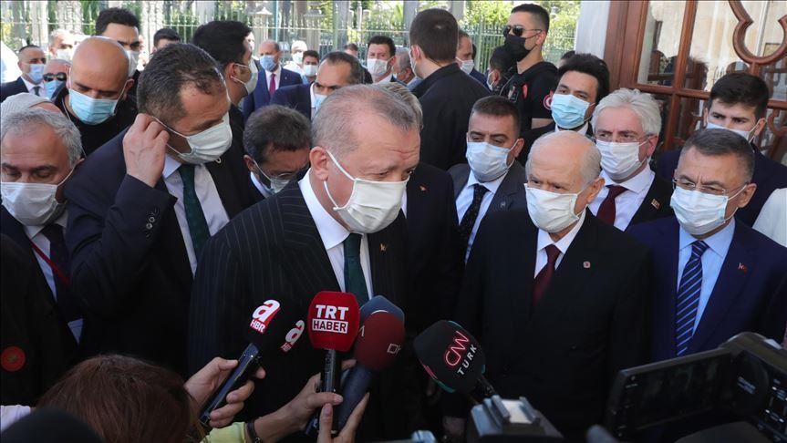 Erdogan: "Ayasofya sera désormais au service de toute l’humanité en tant que mosquée"