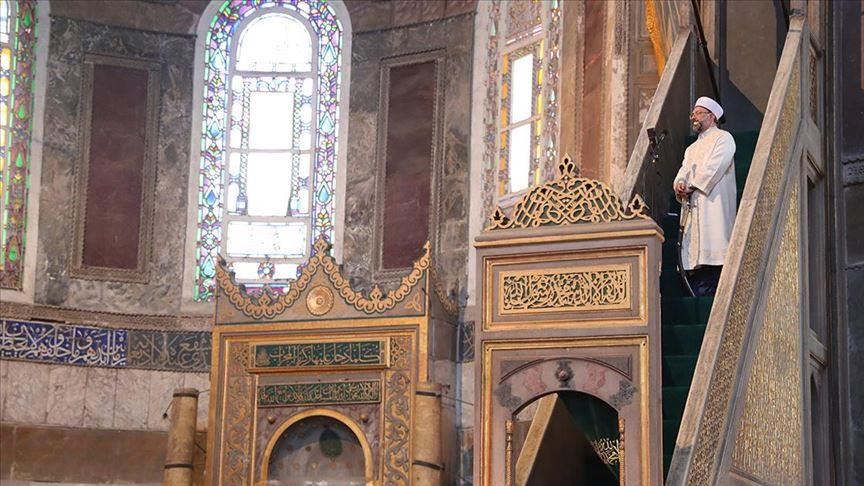 Turkish Diyanet head: Sermons with swords 'traditional'