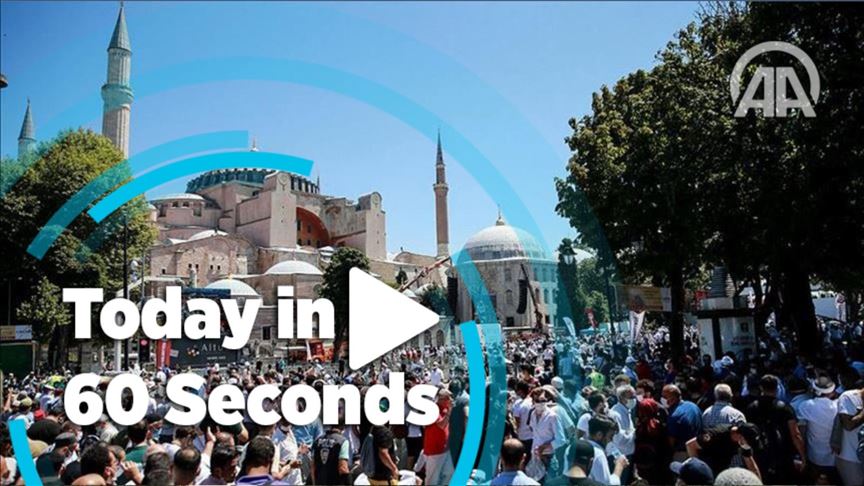 Today in 60 seconds - July 24, 2020