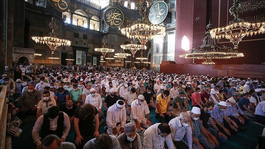 turquie la mosquee sainte sophie ouverte au public 24 24