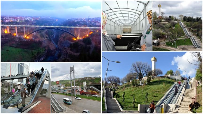 Köprüler, yürüyen merdivenler ve asansörler şehri Karabük