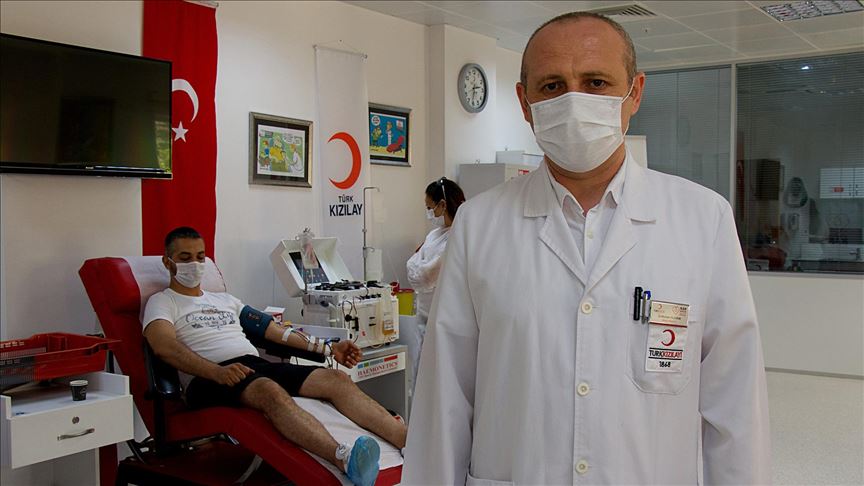 Orta Karadeniz'de 148 immün plazma bağışçısı 218 hastaya umut oldu