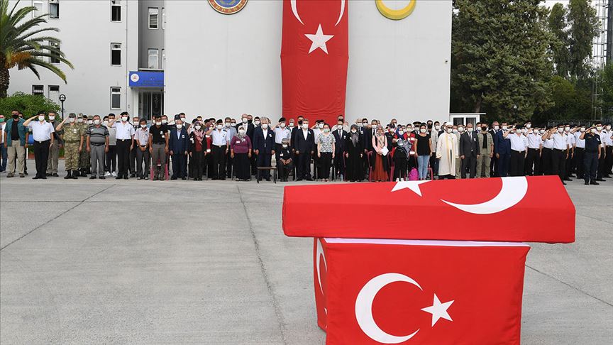Şehit Jandarma Uzman Çavuş Konukçu'nun naaşı memleketi Konya'ya uğurlandı