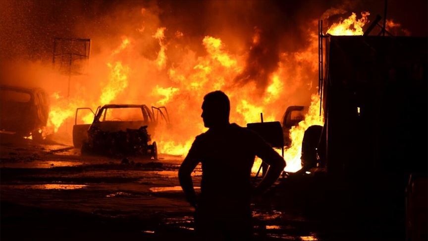 Bağdat'ta Haşdi Şabi ve polis güçlerinin bulunduğu askeri üste patlama 