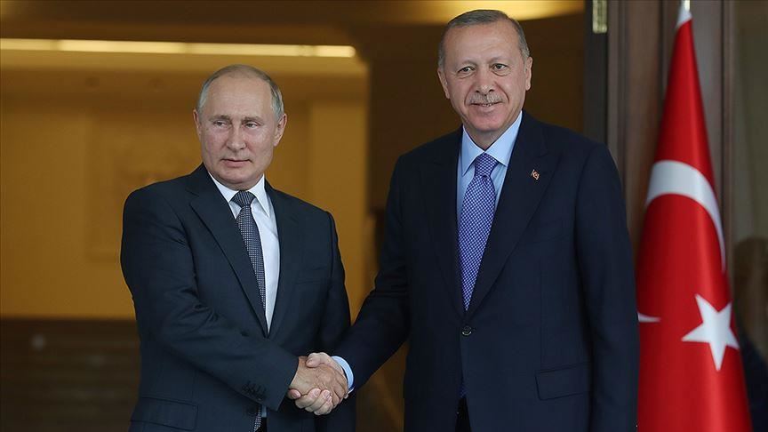 Turkish, Russian presidents discuss regional issues