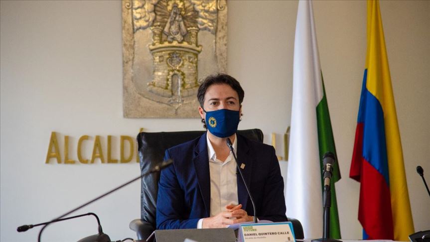 El alcalde de Medellín, Colombia, dio positivo para COVID-19