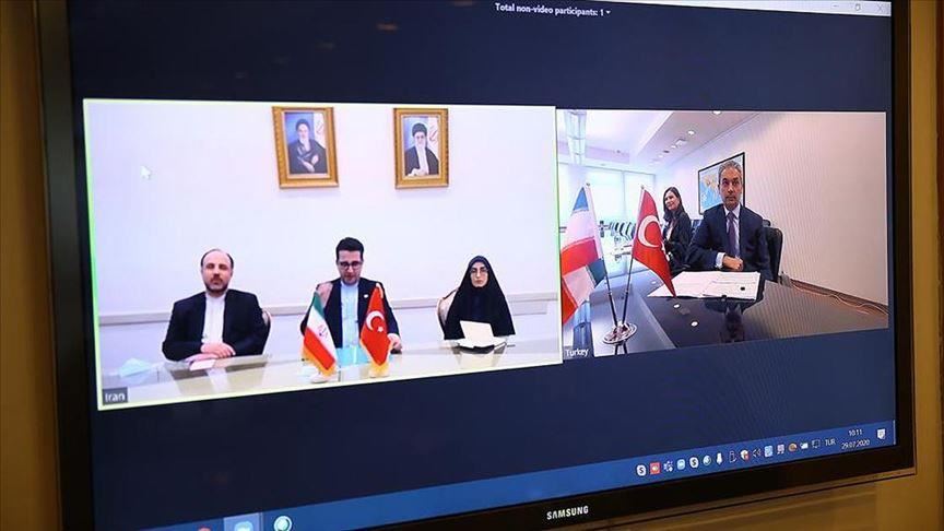 Turkish, Iranian diplomats discuss information sharing